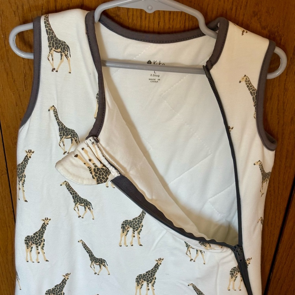 Kyte BABY White and Gray Sleep Sack - Picture 2 of 5
